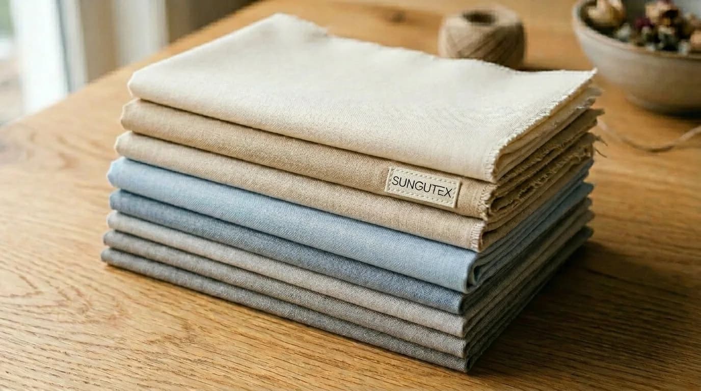 Sungutex kumaş numuneleri — ilk günden bugüne